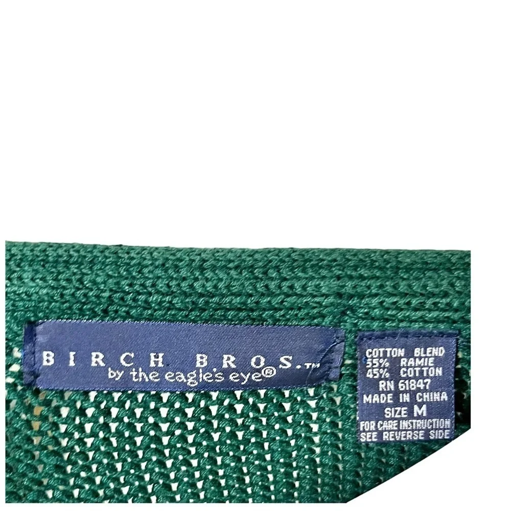 Birch Bros for Eagle’s Eye Fall Leaves Embroidered Cardigan - Picture 5 of 5